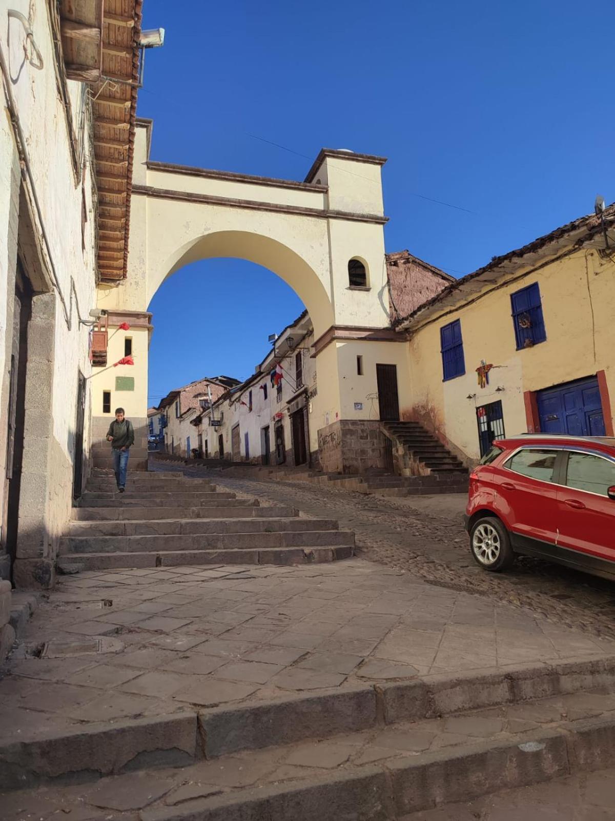 Hostal Con Vista A La Ciudad Santa Ana Cuzco Exteriér fotografie