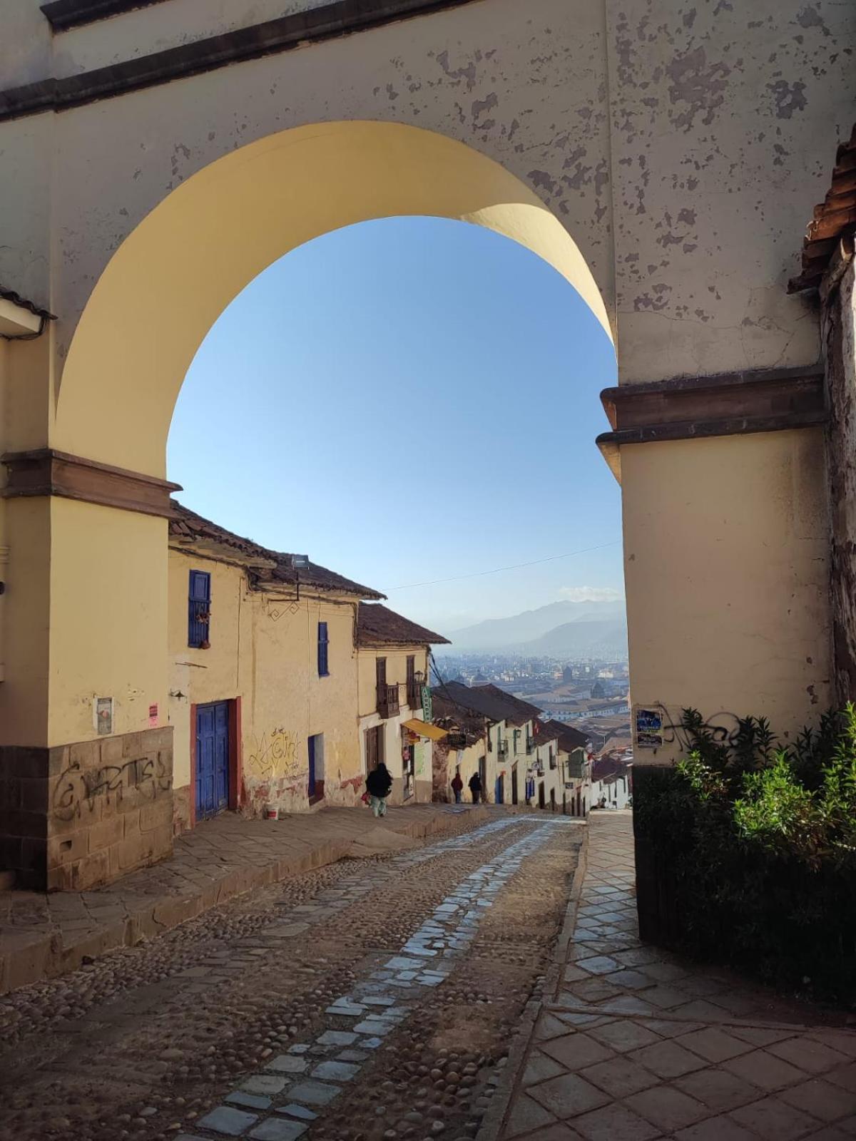 Hostal Con Vista A La Ciudad Santa Ana Cuzco Exteriér fotografie