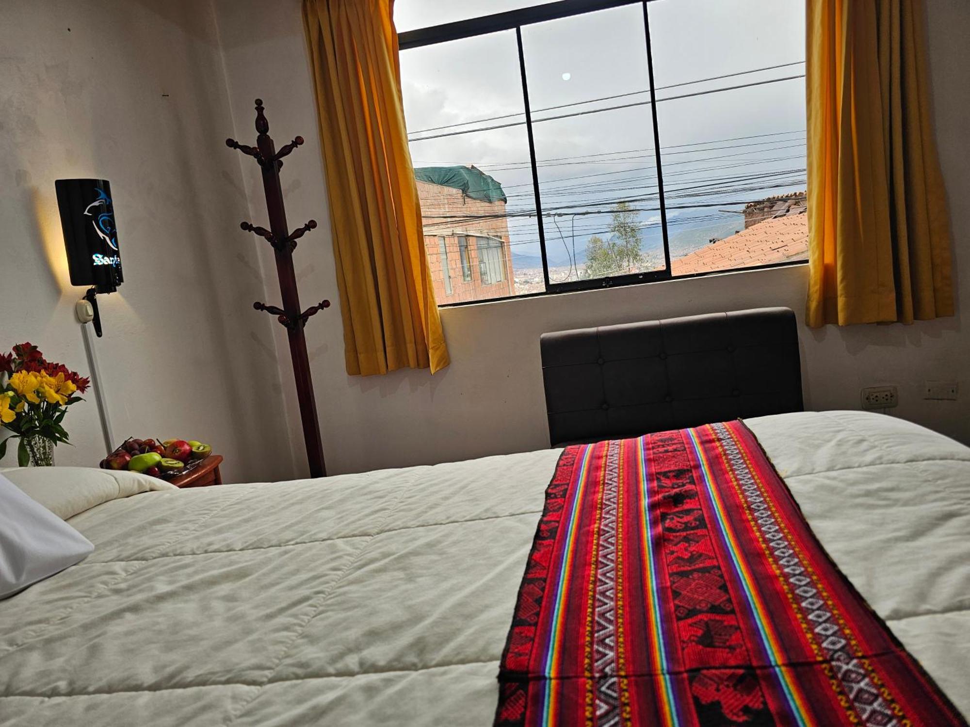 Hostal Con Vista A La Ciudad Santa Ana Cuzco Exteriér fotografie