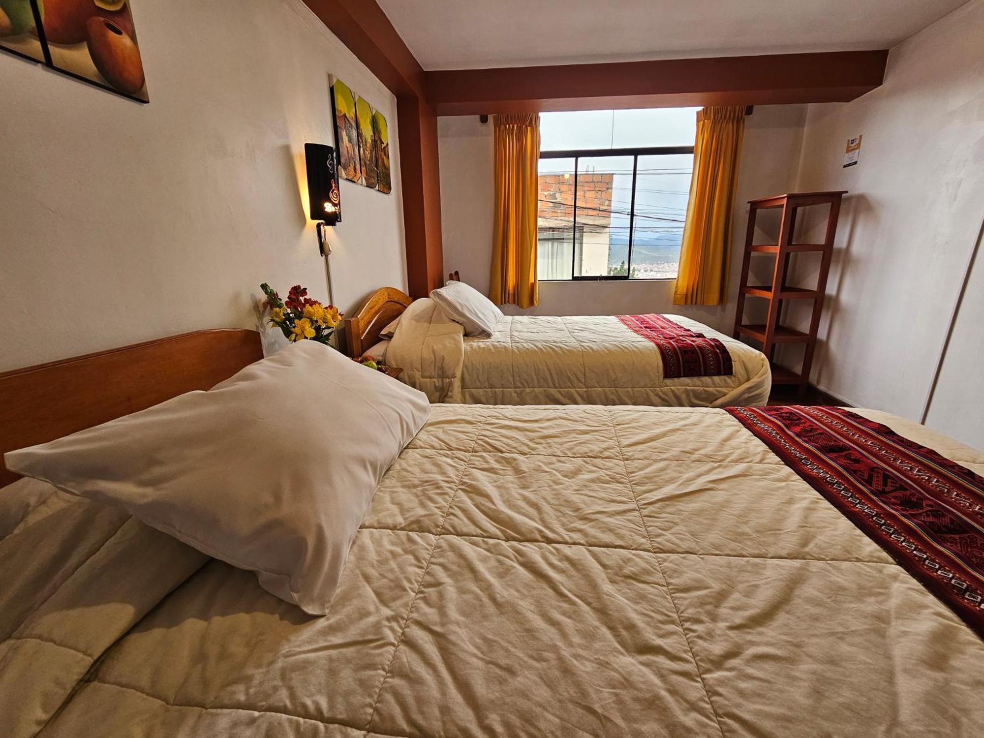 Hostal Con Vista A La Ciudad Santa Ana Cuzco Exteriér fotografie