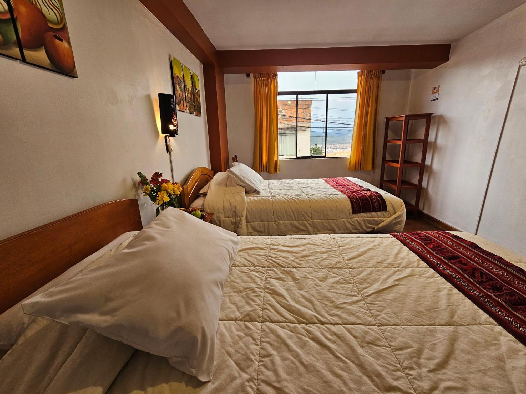 Hostal Con Vista A La Ciudad Santa Ana Cuzco Exteriér fotografie