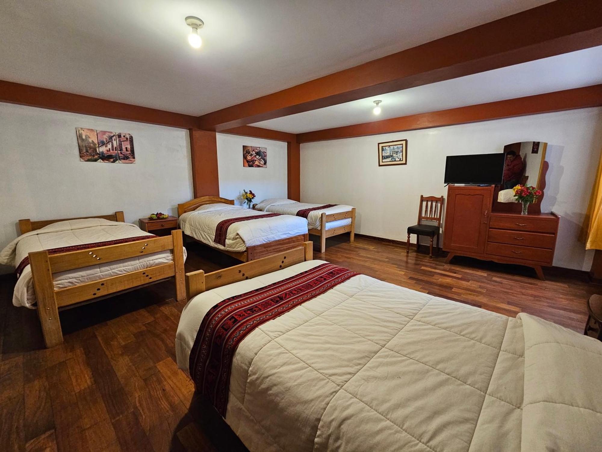 Hostal Con Vista A La Ciudad Santa Ana Cuzco Exteriér fotografie